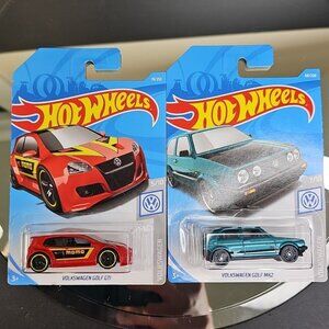 Volkswagen Golf GTI MK2 VW Hot Wheels New Sealed 19/250 68/250